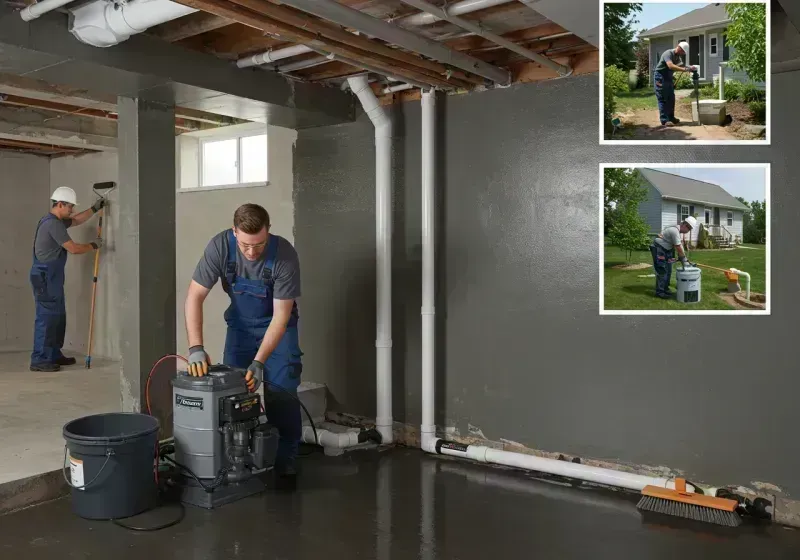 Basement Waterproofing and Flood Prevention process in La Salle, IL